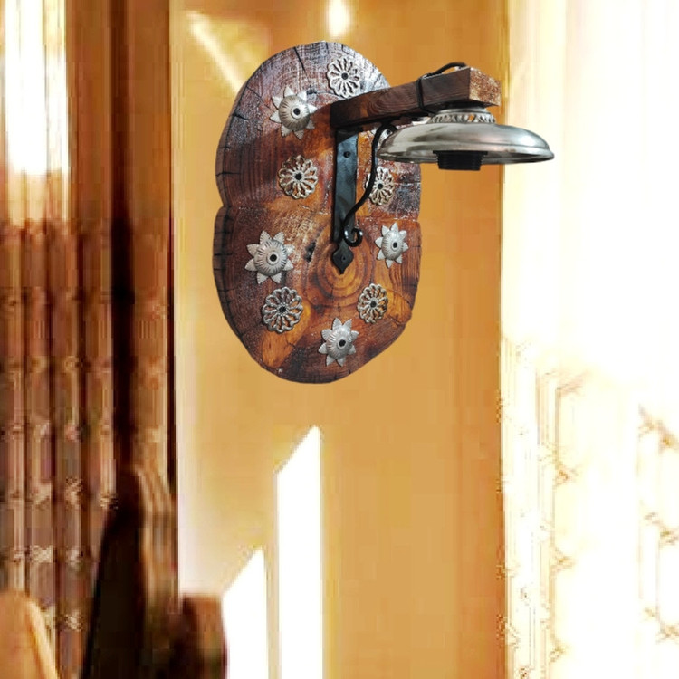 دیوارکوب 1 شعله مدل گُل